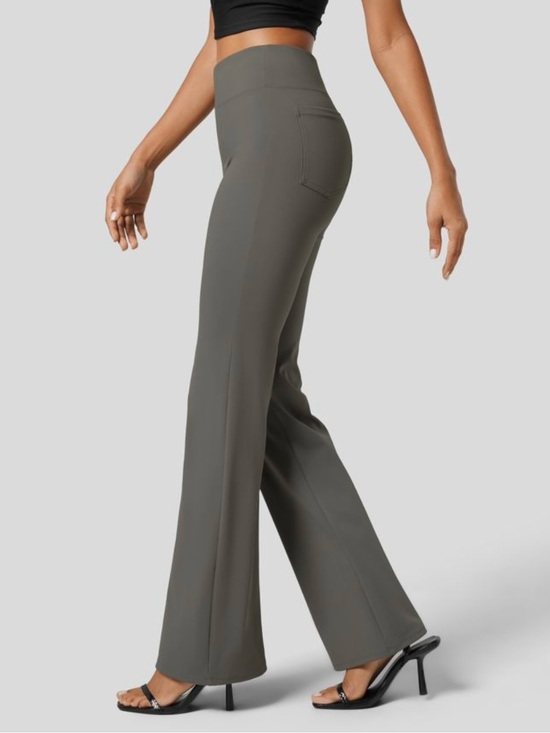 HALARA Pants - Halara Flex High Waisted Back Side Pocket Slight Flare Work Pants